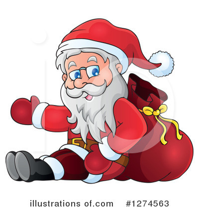 Santas Sack Clipart #1274563 by visekart