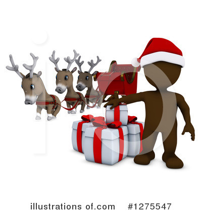 Royalty-Free (RF) Santa Clipart Illustration by KJ Pargeter - Stock Sample #1275547