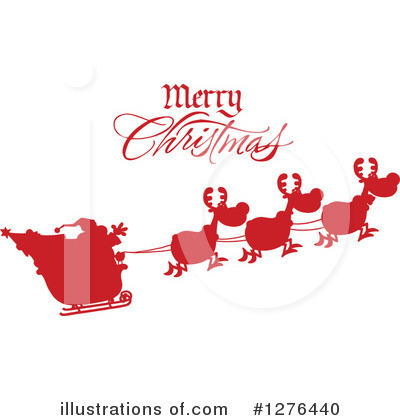 Royalty-Free (RF) Santa Clipart Illustration by Hit Toon - Stock Sample #1276440