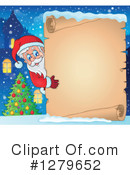 Santa Clipart #1279652 by visekart