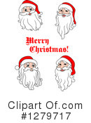 Santa Clipart #1279717 by Vector Tradition SM