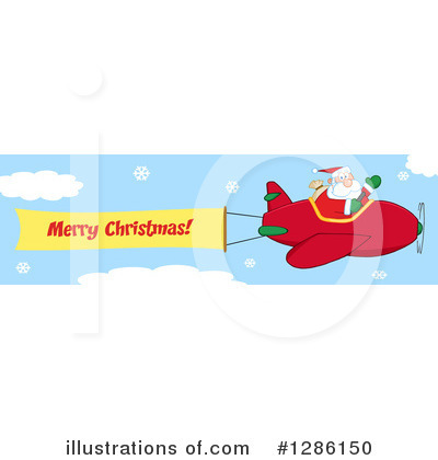 Airplane Clipart #1286150 by Hit Toon