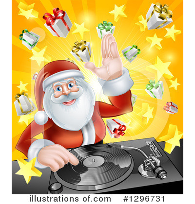 Royalty-Free (RF) Santa Clipart Illustration by AtStockIllustration - Stock Sample #1296731