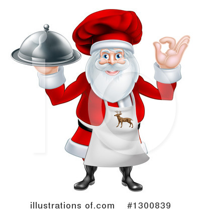 Royalty-Free (RF) Santa Clipart Illustration by AtStockIllustration - Stock Sample #1300839