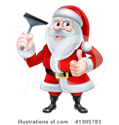 Royalty-Free (RF) Santa Clipart Illustration by AtStockIllustration - Stock Sample #1305783