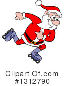 Santa Clipart #1312790 by LaffToon