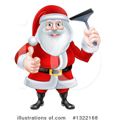 Royalty-Free (RF) Santa Clipart Illustration by AtStockIllustration - Stock Sample #1322168