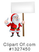 Santa Clipart #1327450 by AtStockIllustration