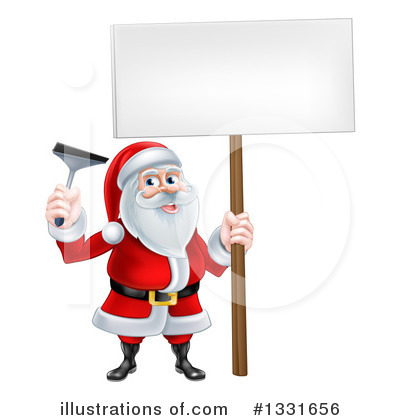 Royalty-Free (RF) Santa Clipart Illustration by AtStockIllustration - Stock Sample #1331656