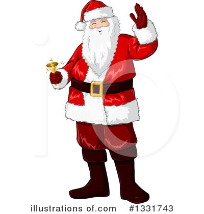 Santa Clipart #1331743 by Liron Peer