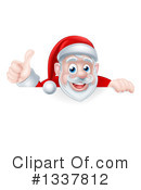 Santa Clipart #1337812 by AtStockIllustration