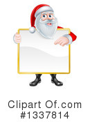 Santa Clipart #1337814 by AtStockIllustration