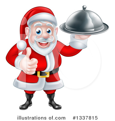 Royalty-Free (RF) Santa Clipart Illustration by AtStockIllustration - Stock Sample #1337815