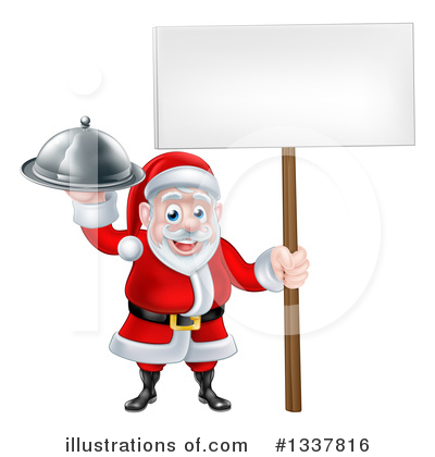 Royalty-Free (RF) Santa Clipart Illustration by AtStockIllustration - Stock Sample #1337816