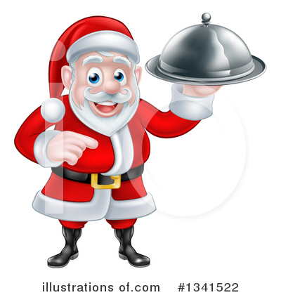 Royalty-Free (RF) Santa Clipart Illustration by AtStockIllustration - Stock Sample #1341522