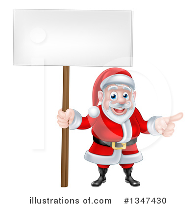 Royalty-Free (RF) Santa Clipart Illustration by AtStockIllustration - Stock Sample #1347430