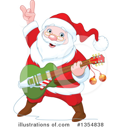 Royalty-Free (RF) Santa Clipart Illustration by Pushkin - Stock Sample #1354838