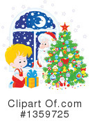 Santa Clipart #1359725 by Alex Bannykh