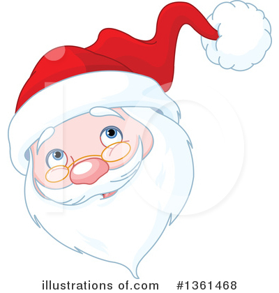 Royalty-Free (RF) Santa Clipart Illustration by Pushkin - Stock Sample #1361468