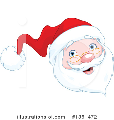 Royalty-Free (RF) Santa Clipart Illustration by Pushkin - Stock Sample #1361472