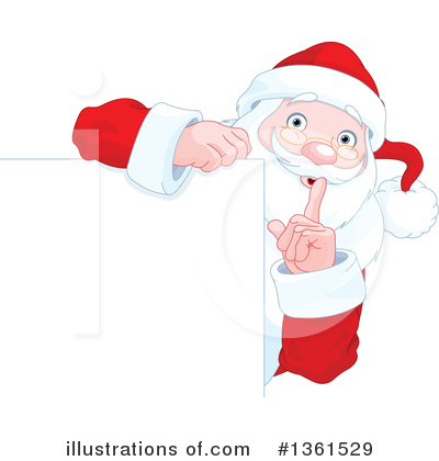 Royalty-Free (RF) Santa Clipart Illustration by Pushkin - Stock Sample #1361529