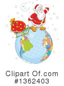 Santa Clipart #1362403 by Alex Bannykh