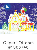 Santa Clipart #1366746 by Alex Bannykh