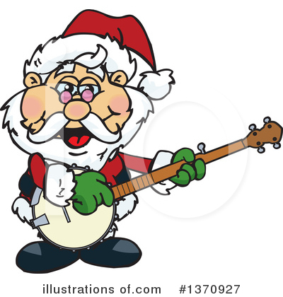 Royalty-Free (RF) Santa Clipart Illustration by Dennis Holmes Designs - Stock Sample #1370927