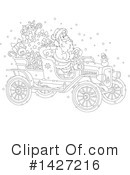 Santa Clipart #1427216 by Alex Bannykh