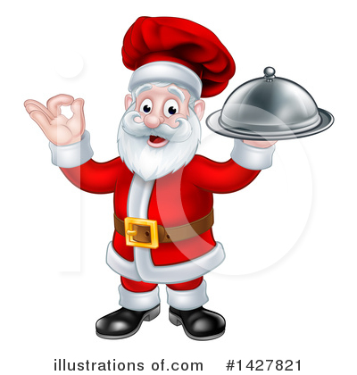 Royalty-Free (RF) Santa Clipart Illustration by AtStockIllustration - Stock Sample #1427821