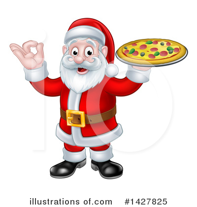 Royalty-Free (RF) Santa Clipart Illustration by AtStockIllustration - Stock Sample #1427825