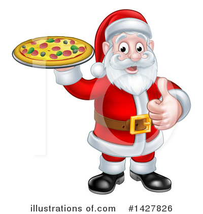 Royalty-Free (RF) Santa Clipart Illustration by AtStockIllustration - Stock Sample #1427826