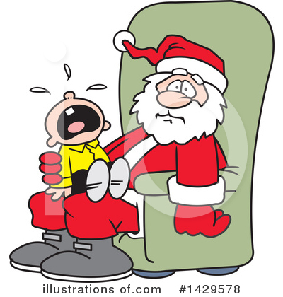 Royalty-Free (RF) Santa Clipart Illustration by Johnny Sajem - Stock Sample #1429578