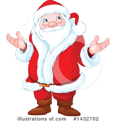 Royalty-Free (RF) Santa Clipart Illustration by Pushkin - Stock Sample #1432702