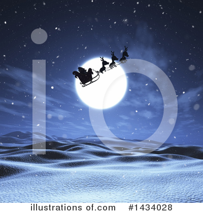 Royalty-Free (RF) Santa Clipart Illustration by KJ Pargeter - Stock Sample #1434028