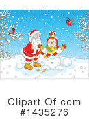 Santa Clipart #1435276 by Alex Bannykh