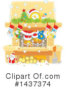 Santa Clipart #1437374 by Alex Bannykh