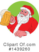 Santa Clipart #1439260 by patrimonio