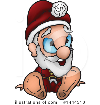 Royalty-Free (RF) Santa Clipart Illustration by dero - Stock Sample #1444310