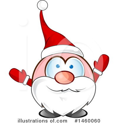 Royalty-Free (RF) Santa Clipart Illustration by Domenico Condello - Stock Sample #1460060