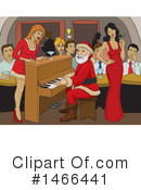 Santa Clipart #1466441 by David Rey