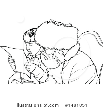 Royalty-Free (RF) Santa Clipart Illustration by dero - Stock Sample #1481851