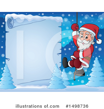 Royalty-Free (RF) Santa Clipart Illustration by visekart - Stock Sample #1498736