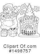 Santa Clipart #1498757 by visekart
