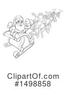 Santa Clipart #1498858 by AtStockIllustration