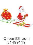 Santa Clipart #1499119 by Alex Bannykh