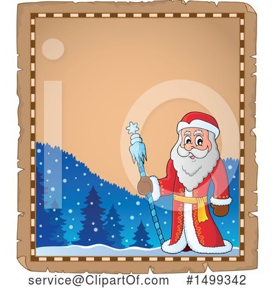 Royalty-Free (RF) Santa Clipart Illustration by visekart - Stock Sample #1499342