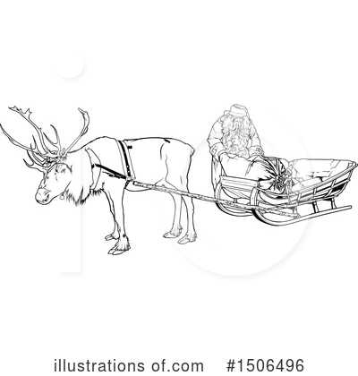Royalty-Free (RF) Santa Clipart Illustration by dero - Stock Sample #1506496