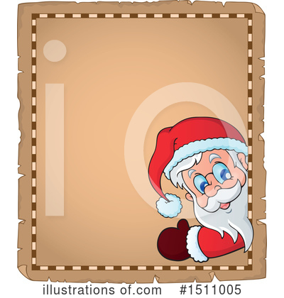 Royalty-Free (RF) Santa Clipart Illustration by visekart - Stock Sample #1511005