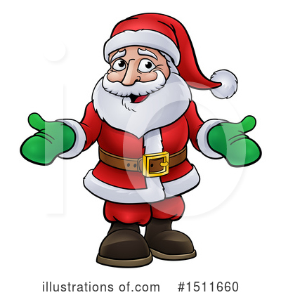 Royalty-Free (RF) Santa Clipart Illustration by AtStockIllustration - Stock Sample #1511660